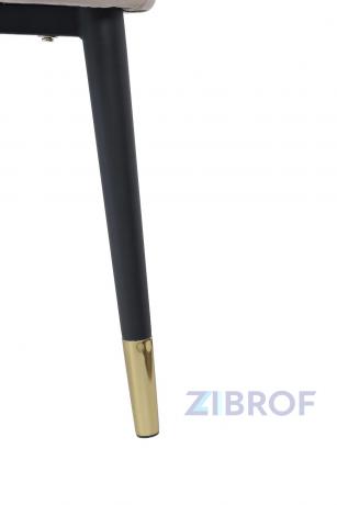 Стул велюровый серо-бежевый 30C-1228F BG в Санкт-Петербурге