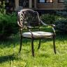 Обеденное кресло WILHELM из литого алюминия в Санкт-Петербурге