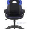 компьютерное игровое Бюрократ VIKING-11/BL-BLUE черный/синий обивка экокожа/ткань крестовина пла в Санкт-Петербурге