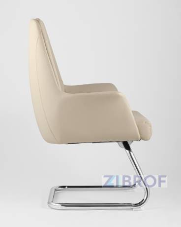 TopChairs Viking офисное бежевое обивка экокожа в Санкт-Петербурге