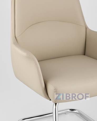 TopChairs Viking офисное бежевое обивка экокожа в Санкт-Петербурге