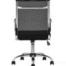 Компьютерное кресло TopChairs Clerk офисное черное в обивке из экокожи, механизм качания Top Gun в Санкт-Петербурге